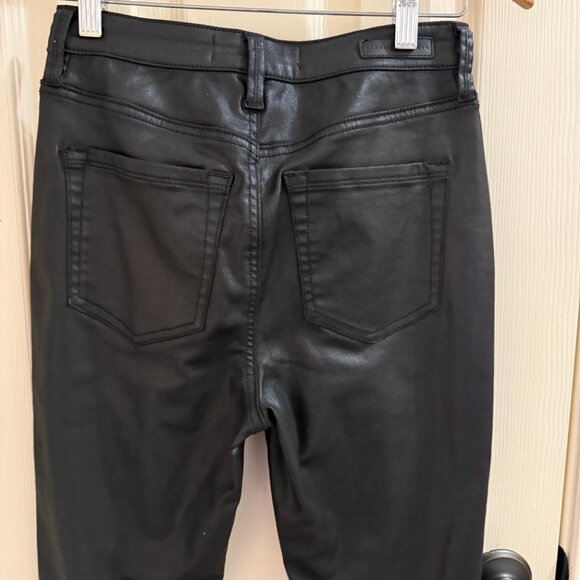 NWOT Sanctuary Hayden Coated High Rise Faux Leather pants - Picture 13 of 15